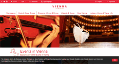 Desktop Screenshot of events.wien.info